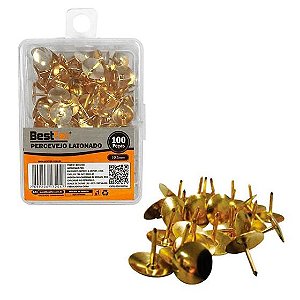 Percevejo Latonado 100pcs Bestfer