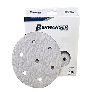 Lixa com velcro G.180 180mm Cx/10 Berwanger