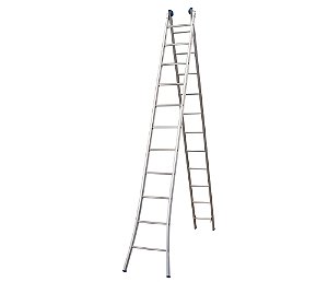 Escada Alumino Extensiva Articulada 11 Degraus Alumasa