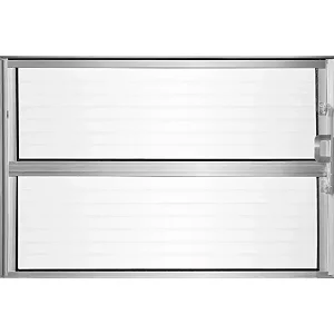 Janela Basc 1648 60 L X 40 a Branca Aluvid Nc