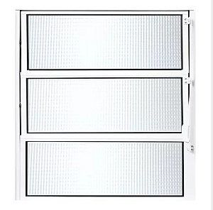 Janela Basc 1652 80 L X 80 a Branca Aluvid Nc