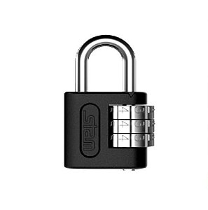 Cadeado Stam Segredo 25mm Preto