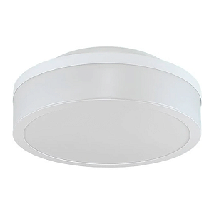 Plafon Sobrepor 16w Branco Santorini Tualux