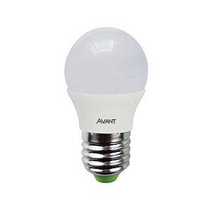 Lâmpada Led Bolinha 4w Fria Avant