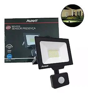 Refletor C/sensor Pres. 30w Fria Avant Nc