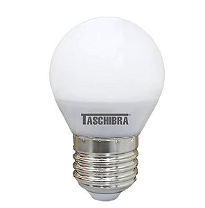 Lâmpada Led Bolinha 4,8w Fria Taschibra