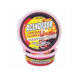 Acendedor para Carvão/Lenha 140g Allchem