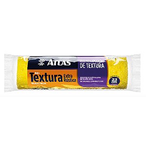 Rolo Textura Extra Rústico 23cm Atlas