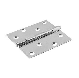 Dobradiça Inox 75x47mm 3 Mahler