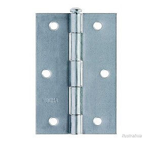 Dobradiça Galvanizada 3 1/2 Rocha