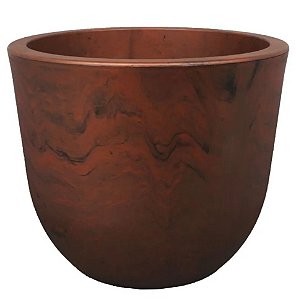 Vaso Redondo Concept N2 Aço Corten Japi