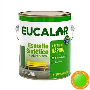 Eucalar Esmalte Brilhante Verde Nilo 3,6lts