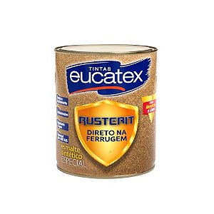 Rusterit Preto 0,9lts Eucatex