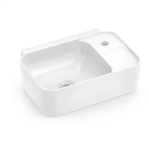 Lavatorio Suspenso 410x300mm Branco Incepa