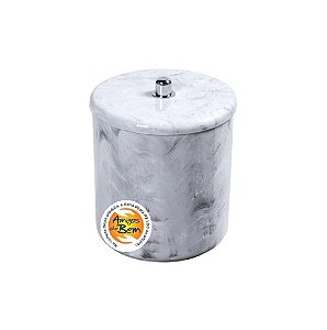 Cesto Multiuso 6l Branco Marmorizado Astra