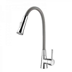 Monocomando Cozinha Flex Cinza 2257 G27 Lorenzetti
