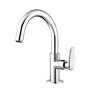 Torn. Banh. Mesa Allure Bica Alta Cromada Viqua