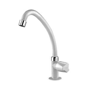 Torneira de Mesa para Cozinha Branca Foz Viqua