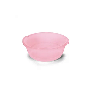 Bacia 2,5lts Graduada Rosa Plasvale