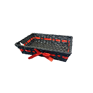 Cesta Retangular 33x23x7cm Mundiart