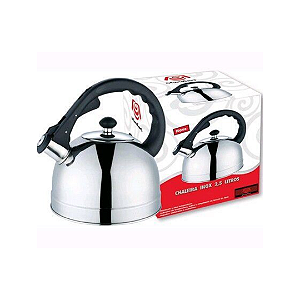 Chaleira Inox 25lts Alça Movel 1418 Mundiart