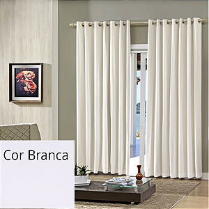 Cortina Duplex 2.60x1.70m Lisa/br Bella Janela