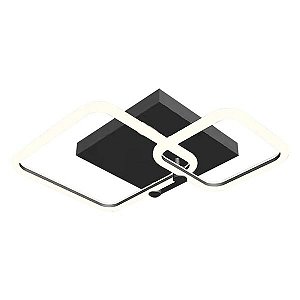 Plafon Space Square Double 36w Pr Bronzearte