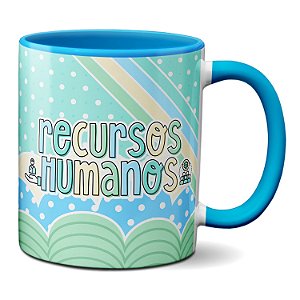 Caneca Profissional Recursos Humanos RH Presente Criativo