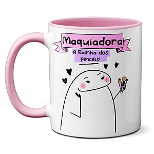Caneca Maquiadora Rainha Dos Pincéis Maquiagem Tem Desconto?