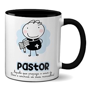 Caneca Pastor Que Propaga O Amor De Deus Anunciando Maravilhas