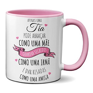 Caneca Tia É Como Uma Mãe Presente Xícara Personalizada