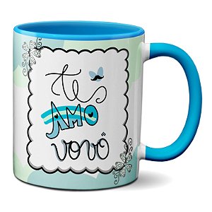 Caneca Dia Dos Avós Presente Fofo Te Amo Vovô