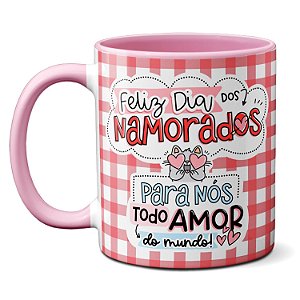 Caneca Feliz Dia Dos  Namorados Meu Melhor Amigo É Meu Amor