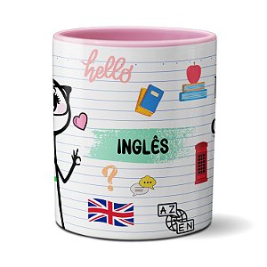 Caneca Professora De Inglês Ainda Não Corrigi A Prova