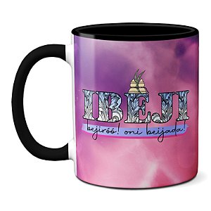 Caneca Ibeji Bejiróó Oni Beijada Divindade Orixá-Criança