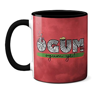 Caneca Ogum Temível Guerreio Deus DO Ferro Orixá Conquistador