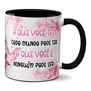 Caneca Com Nome Feliz Dia Da Mulher Você É Única Presente