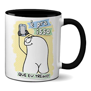 Xícara De Espresso Cobra verde engraçado com desenhos de maraca