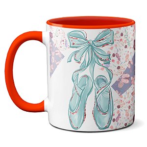 Caneca Mãe De Bailarina Sapatilha De Ballet Presente Fofo