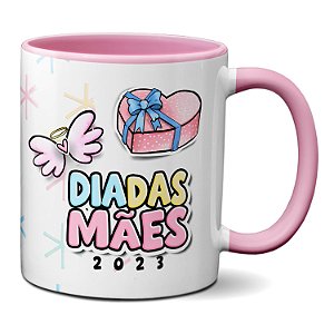 Caneca Mãe É Sinônimo De Amor Verdadeiro Parabéns Pelo Dia