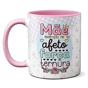 Caneca Presente Dia Das Mães Exemplo De Aferto Força Ternura