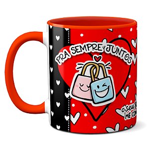 Caneca Vamos Falar De Amor Seu Sorriso Me Conquistou Amor
