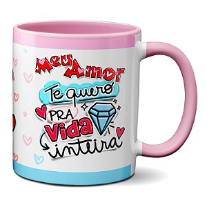 Caneca Namorados Apaixonados Sempre Juntos Sorte A Nossa