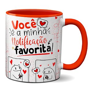 Caneca Flork Namorados Você É Minha Notificação Favorita