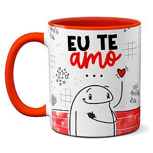 Caneca Flork Eu Te Amo Mas Às Vezes Da Vontade De...