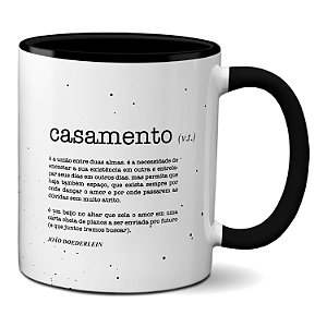Caneca Significado Casamento União Entre Alma Namorado Casal
