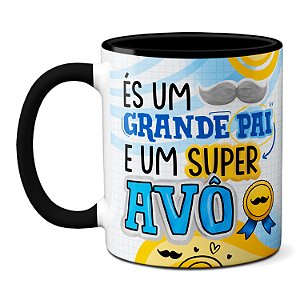 Caneca És Um Grande Pai E Um Super Avó Presente Vovô