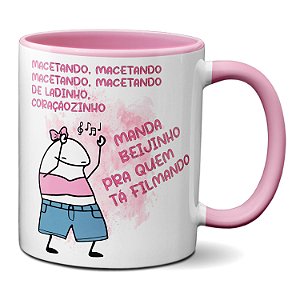 Caneca Macetando Música Presente Divertido Xícara Engraçada