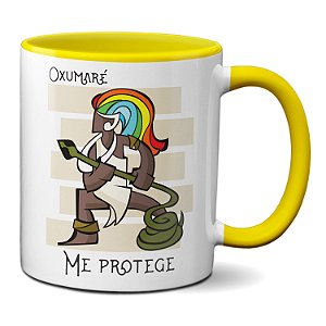 Caneca Oxumaré Mensageiro Divino Arroboboi Orixá Protetor