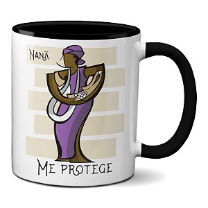 Caneca Nanã  Anambucuru Orixá da Sabedoria Me Protege Xícara